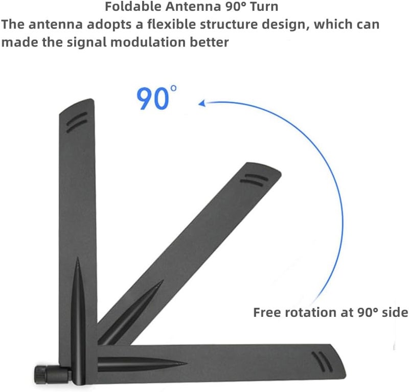 TREADALT-TEC 10dBi 4G LTE Cellular Antenna SMA Male for 4G LTE CPE Router Hotspot Cellular Gateway Trail Security IP Camera AT&T, Verizon, Sprint, T-Mobile, Bell, Telus, Rogers, Telcel, Movistar, etc Black - Image 4